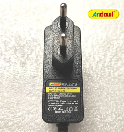 Andowl Q-DC303 Universal Power Adapter 5V 2A with Power 10W