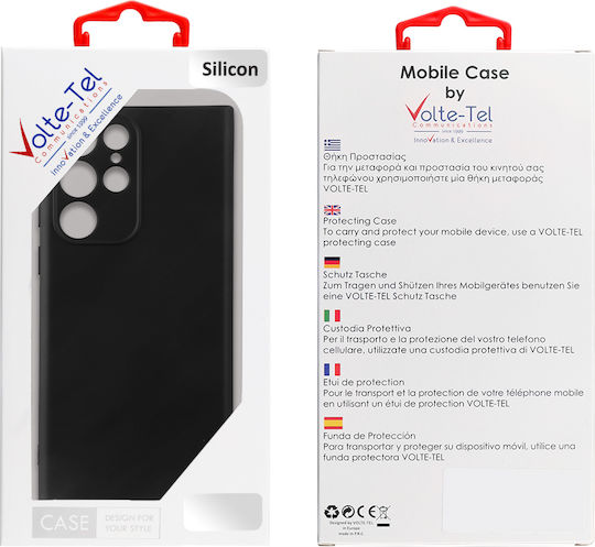 Volte-Tel Back Cover Σιλικόνης Μαύρο (Redmi 10C)