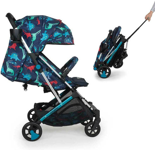 Cosatto Woosh 3 D is for Dino Baby Stroller Suitable for Newborn Navy Blue 7.2kg