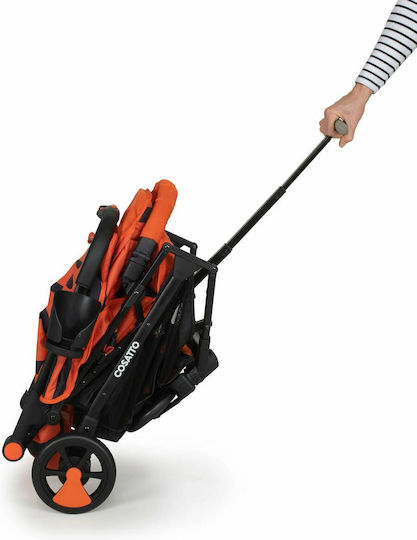 Cosatto Woosh 3 Kinderwagen Geeignet für Neugeborene Orange 7.2kg