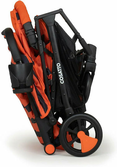 Cosatto Woosh 3 Kinderwagen Geeignet für Neugeborene Orange 7.2kg