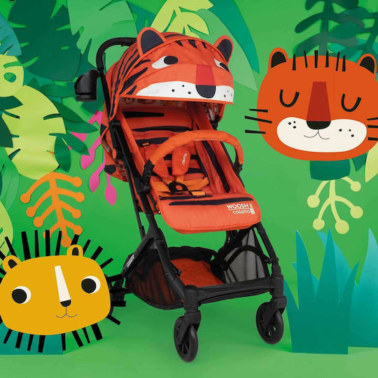 Cosatto Woosh 3 Kinderwagen Geeignet für Neugeborene Orange 7.2kg
