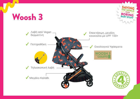 Cosatto Καρότσι Μωρού Woosh 3 Ladybug Ball