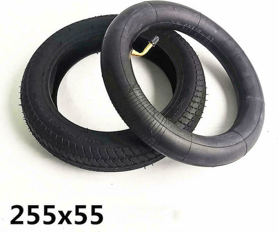 Byox Spare Part Stroller Black Inner tube for Stroller with Angled Valve 280 x 65-203