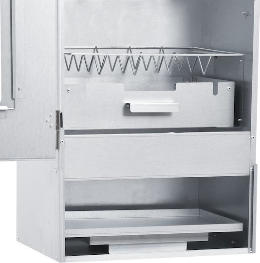 vidaXL Smoker Smoking Oven 44,5x29x83cm