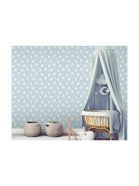 Ugepa Kids Wallpaper Vinyl Coated Animals L53xH1000εκ.