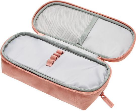 Pelikan Quattro Twill Rose Pencil Case Barrel with 2 Compartments Somon