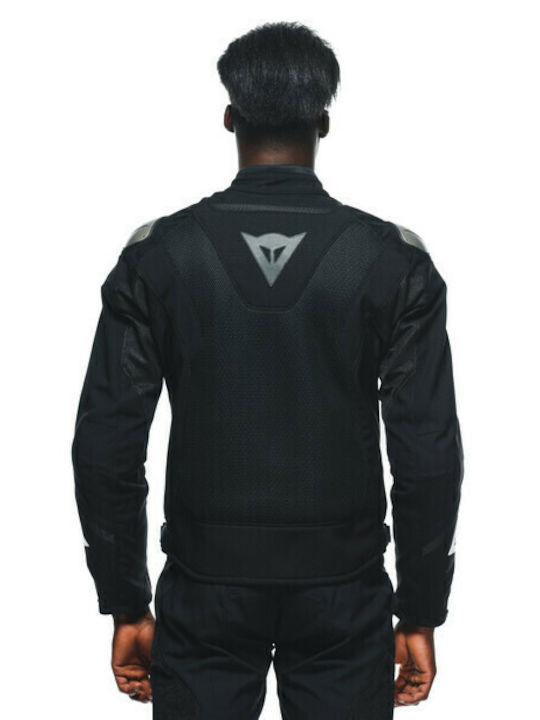 Dainese Energyca Air Tex Herren Motorradjacke 4 Jahreszeiten Black/Black