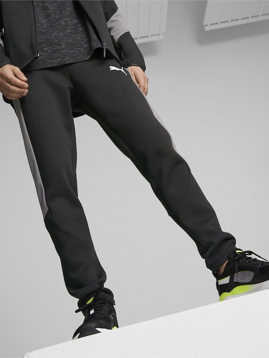 Evostripe Sweatpants with Elastic Black