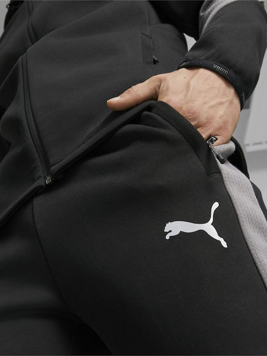 Evostripe Sweatpants with Elastic Black