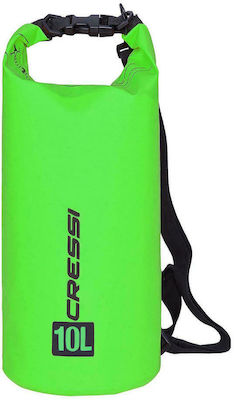 CressiSub Dry Shoulder Bag 10lt Green