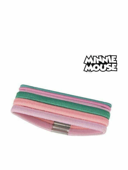 Minnie Mouse Perie de păr pentru copii - set Minnie Mouse Trusă cu Acessorii 17 buc Roz