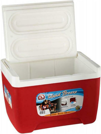 Igloo Island Breeze 9 Tragbare Kühlschrank 8.5lt Rote
