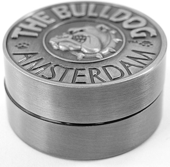 The Bulldog Amsterdam Râșniță Metal 2 Parts 40mm Argintiu