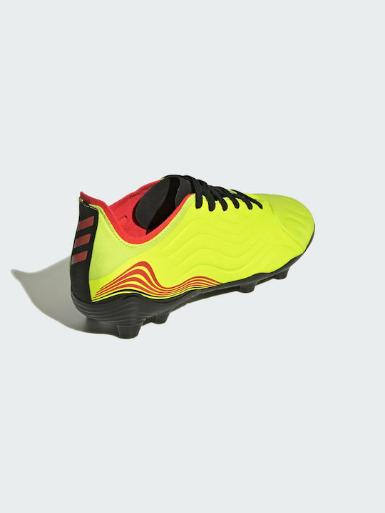 Adidas Copa Sense.1 Kids Molded Soccer Shoes Team Solar Yellow / Solar Red / Core Black