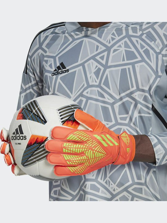 adidas Predator Edge Γάντια Τερματοφύλακα Ενηλίκων Πορτοκαλί