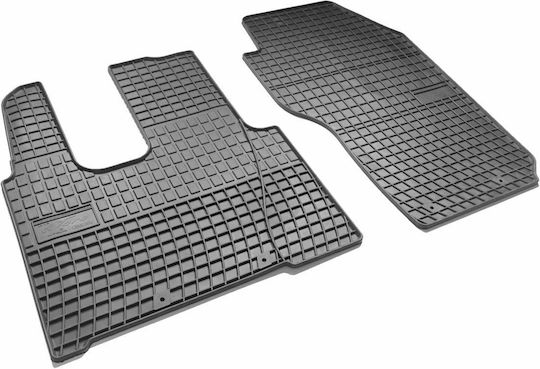Frogum Front Mats 2pcs Tray Type for Mercedes-Benz Actros 2012+ Black