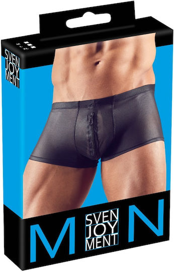 Svenjoyment Underwear Shiny Transparent Pants Black