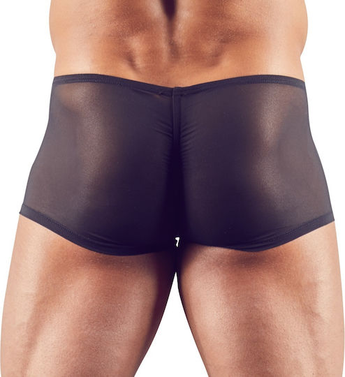 Svenjoyment Underwear Mesh Transparent Push-Up Pants Black