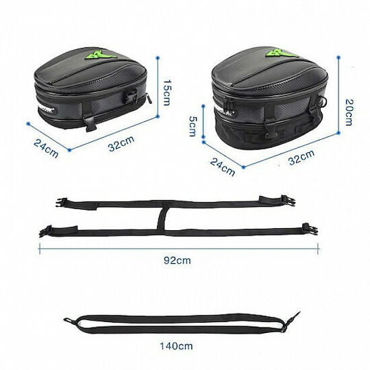 MC-0079 Motorcycle Tank Bag Magnetic