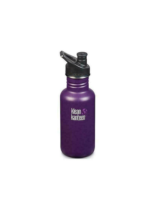 Klean Kanteen Classic Sport Ανοξείδωτο Παγούρι 532ml Μωβ