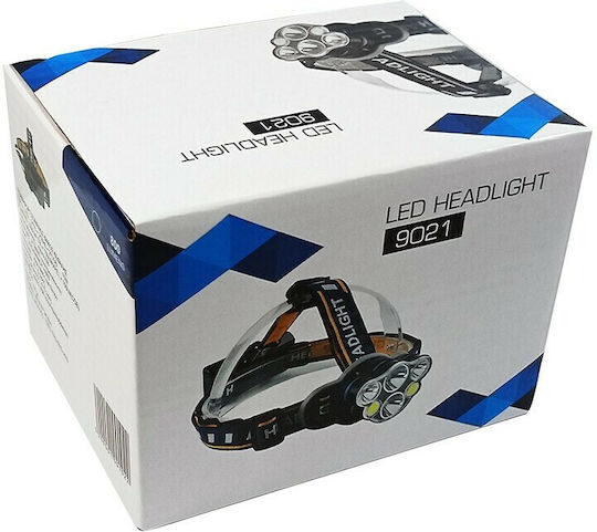 KAL Electronics Lumină de lucru și de sit, cu baterie Lanternă Frontală LED IP44 cu Luminozitate Maximă 800lm