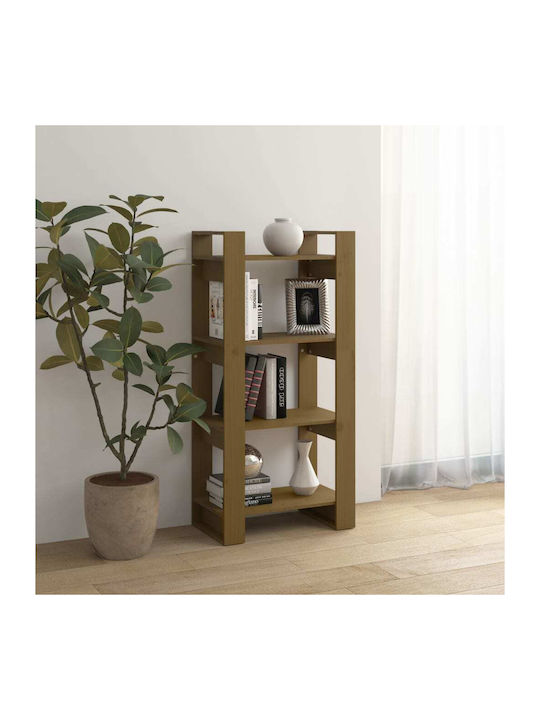 Brown Bookcase 60x35x125cm