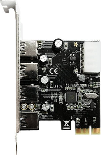 Κάρτα PCIe σε 4 θύρες USB 3.0