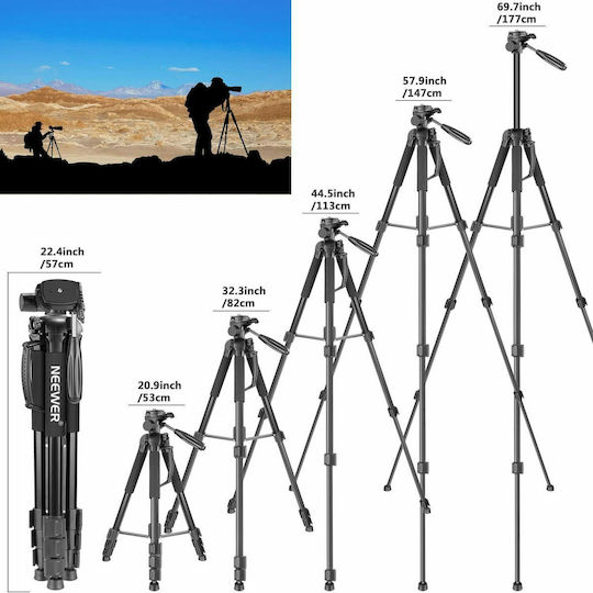Neewer Portable Aluminum Alloy Camera 2-in-1 Tripod Monopod Τρίποδο - Φωτογραφικό