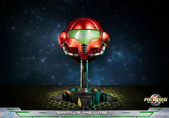 First 4 Figures Metroid Prime: Metroid Samus Helmet Samus Helmet Κράνος Ρέπλικα μήκους 49εκ. σε Κλίμακα 1:1