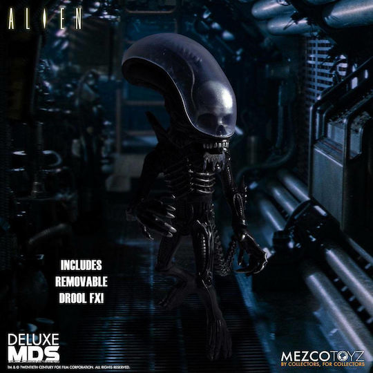 Mezco Toys Xenomorph Deluxe Action-Figur 18cm
