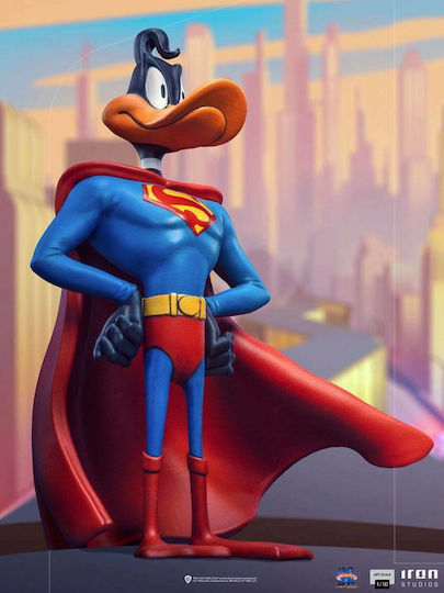 Iron Studios Space Jam Daffy Duck as Superman A New Legacy Figure Height 16cm Scale 1:10
