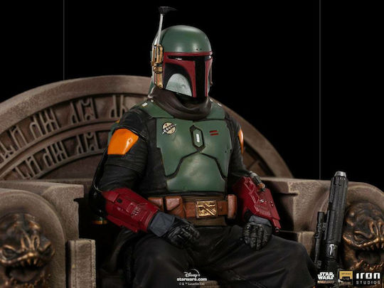 Iron Studios Star Wars: Boba Fett on Throne The Mandalorian Φιγούρα ύψους 18εκ. σε Κλίμακα 1:10
