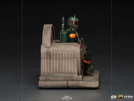 Iron Studios Star Wars: Boba Fett on Throne The Mandalorian Φιγούρα ύψους 18εκ. σε Κλίμακα 1:10