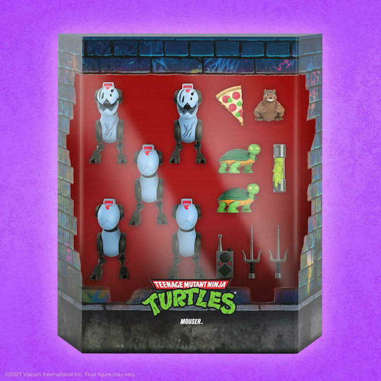 Super7 Teenage Mutant Ninja Turtles Mousers Ultimate Action Figure 8cm
