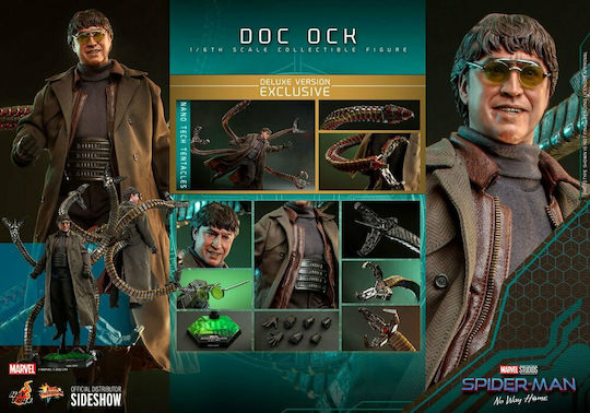 Hot Toys Marvel: Doc Ock (Deluxe Version) Spider-Man: No Way Home Φιγούρα Δράσης ύψους 31εκ. σε Κλίμακα 1:6