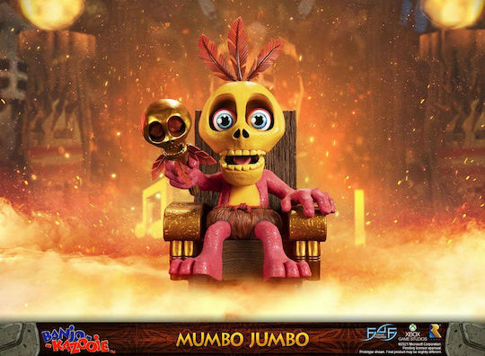 First 4 Figures Banjo Kazooie Mumbo Jumbo Collectible Figure 47cm