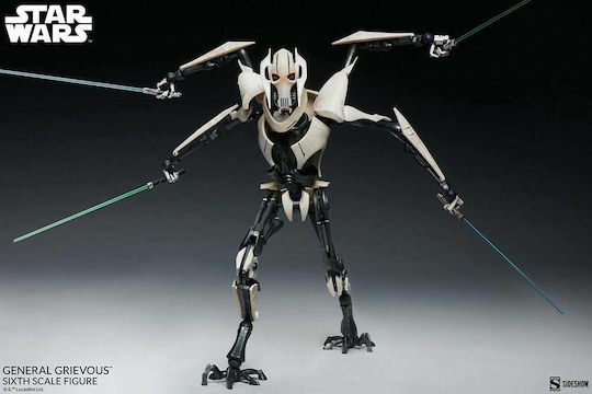 Sideshow Collectibles Star Wars: General Grievous Φιγούρα Δράσης ύψους 41εκ. σε Κλίμακα 1:6