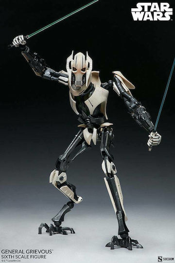 Sideshow Collectibles Star Wars: General Grievous Φιγούρα Δράσης ύψους 41εκ. σε Κλίμακα 1:6