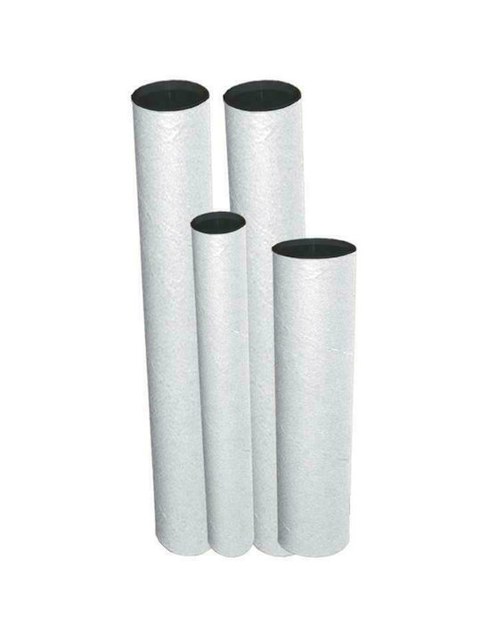 Next Eco-Friendly Drafting Tube with Lid D6.5x63cm White