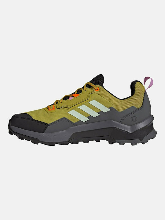 adidas adidas Terrex AX4 Men's Hiking Shoes Waterproof with Gore-Tex Membrane Pulse Olive Linen Green Impact Orange