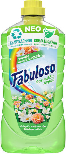 Fabuloso Καθαριστικό Υγρό Γενικής Χρήσης Φρεσκάδα Αγρού 1lt