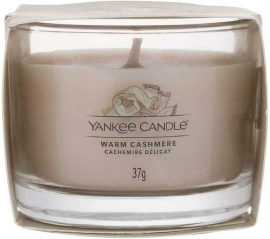 Yankee Candle Aromatic Candle In Jar With Warm Cashmere Scent 37gr