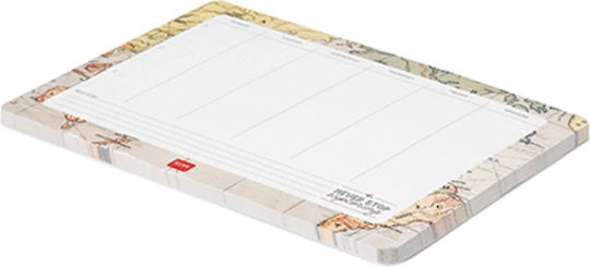 Legami Milano Εβδομαδιαίο Planner Smart Notes Travel Μπεζ 17x25εκ.