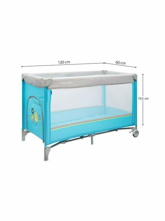 BabyMix Laufstall 120x60cm