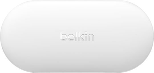 Belkin Soundform Play True In-ear Bluetooth Handsfree Earphones with Sweat Resistance and Charging Case White