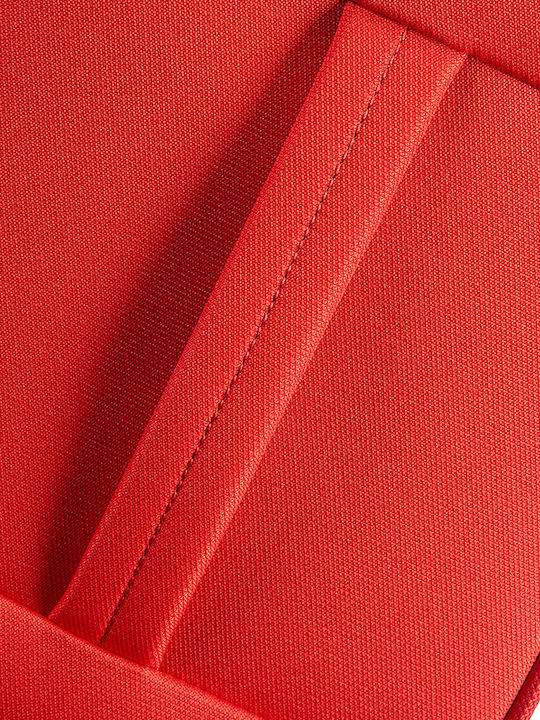 Samsonite Base Boost Spinner 78/29 Large Red Fabric Suitcase With 4 Wheels Height 78cm