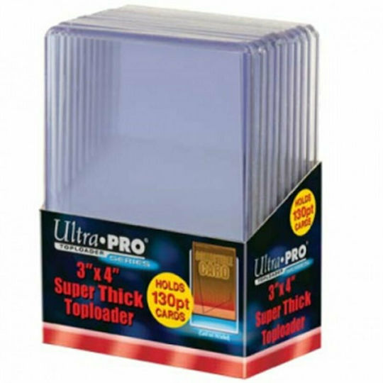 Ultra Pro Toploader Super Gros Dimensiune Standard 10 Bucăți