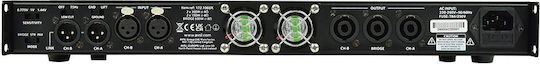 Citronic D600 Commercial Power Amplifier 2 Channels Black