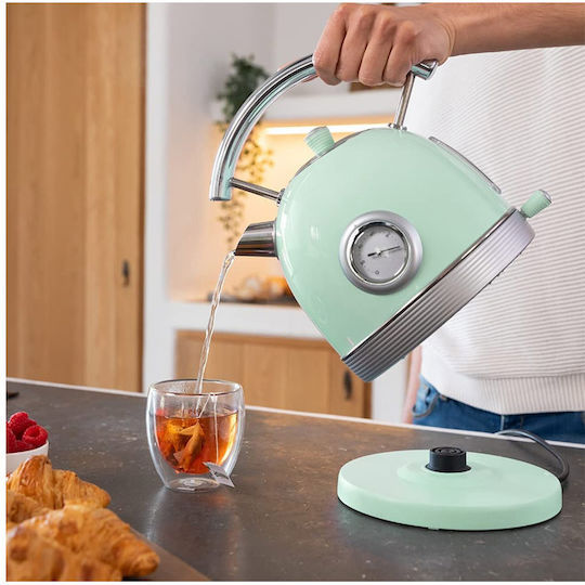 Cecotec Thermosense 420 Vintage Fierbător 1.8lt 2200W Verde